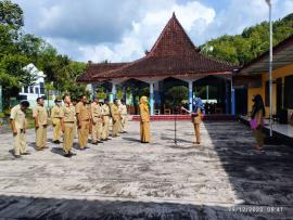 APEL PAGI PAMONG KALURAHAN PENGKOK